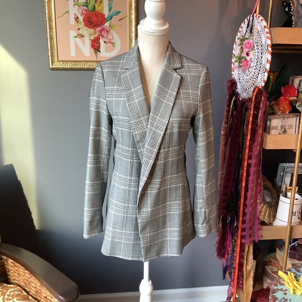 H&M Plaid Jacket